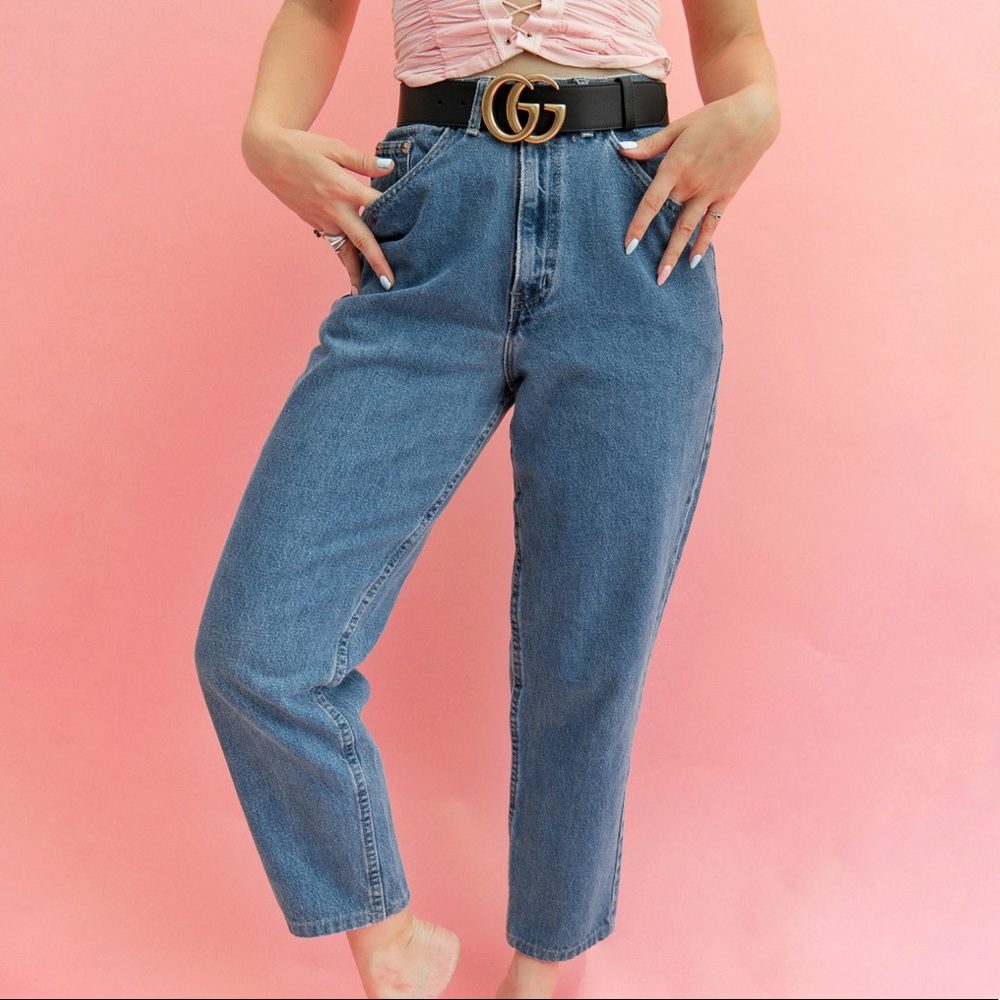 Vintage High Waisted Mom Jeans 26